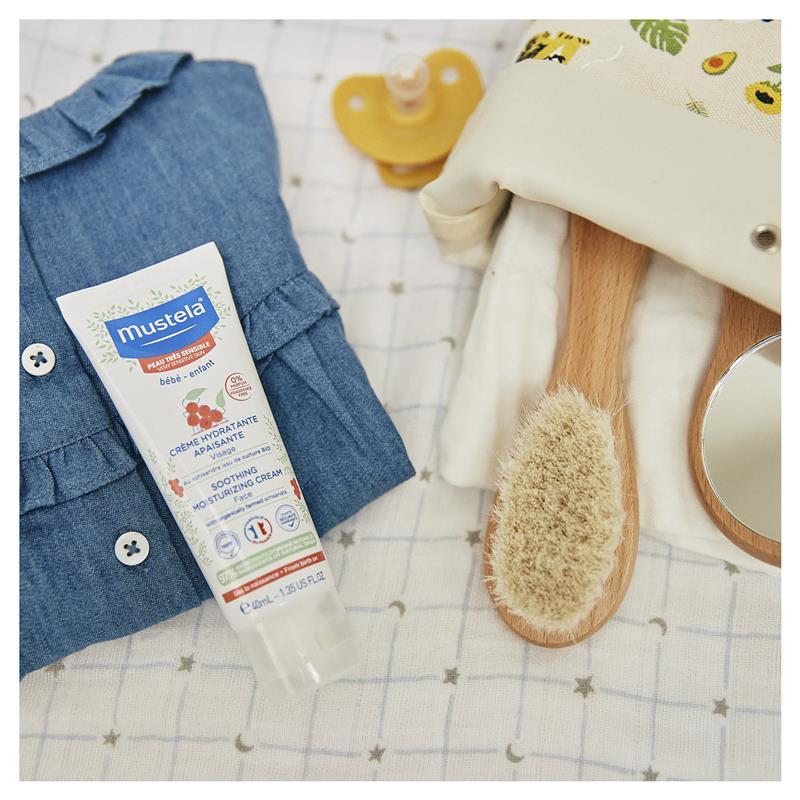 Mustela Soothing Moisturising Face Cream Fragrance Free 40ml