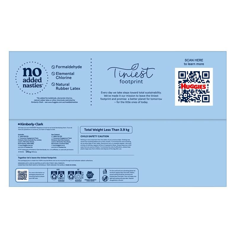 Huggies Ultra Dry Nappies Boys Size 3 (6-11kg) 90 Pack