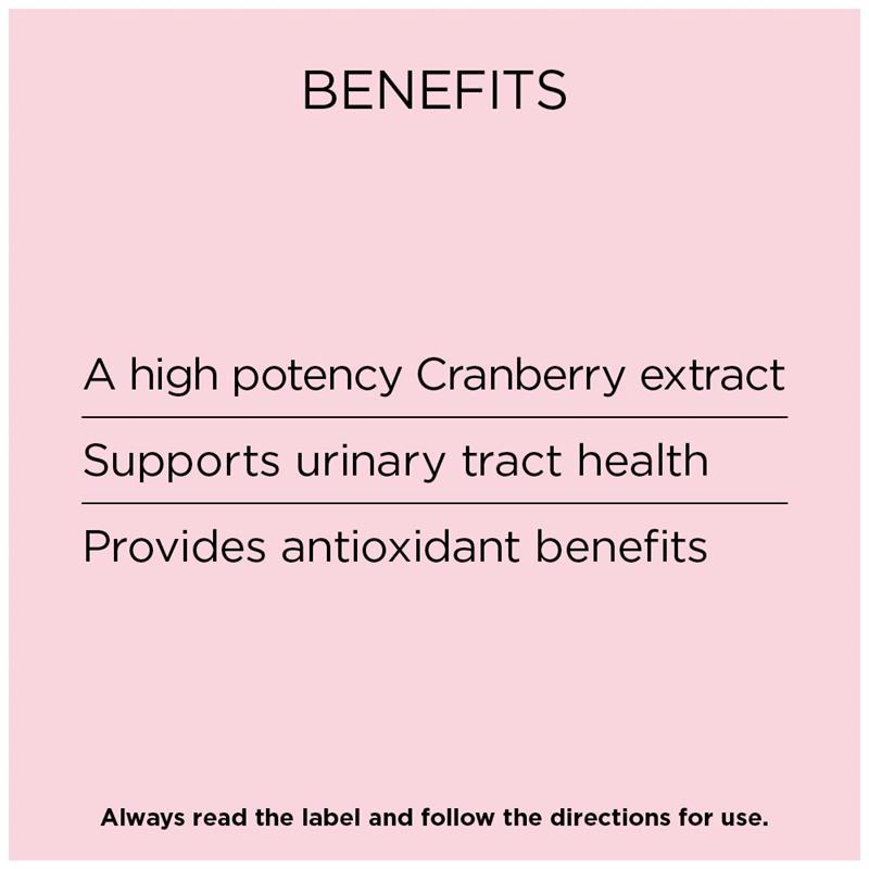 GO Healthy Cranberry 60000 60 Vege Capsules