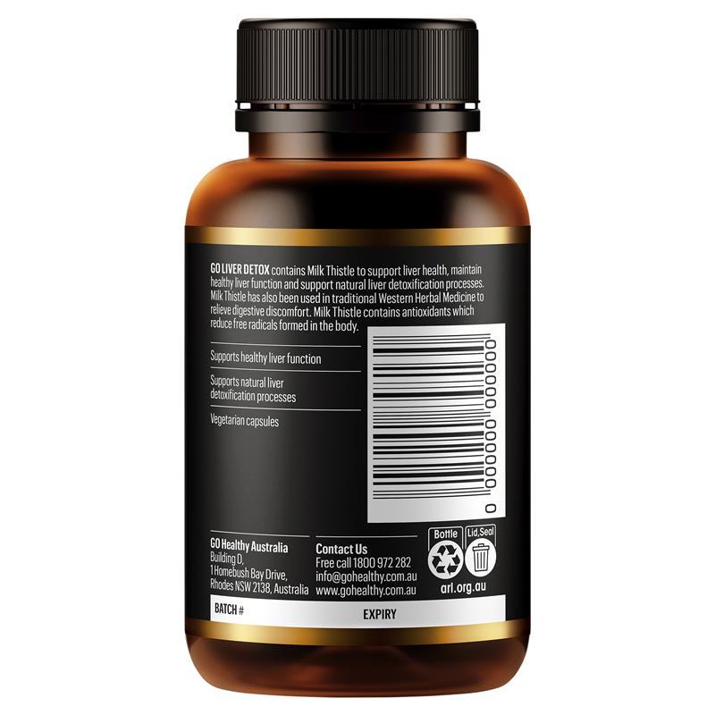 GO Healthy Liver Detox 60 Hard Capsules