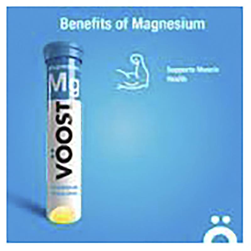 Voost Magnesium Effervescent 60 Pack Exclusive Size