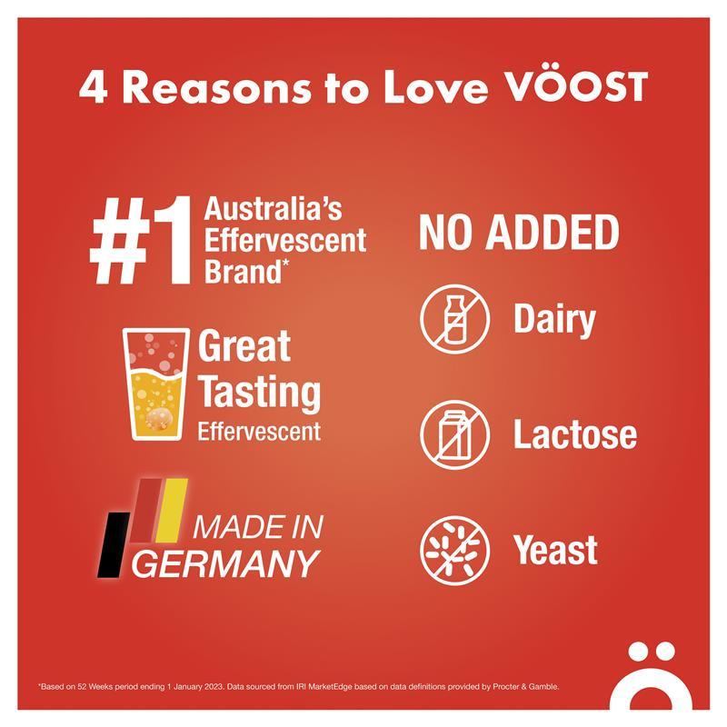Voost Multivitamin Effervescent 60 Pack Exclusive Size