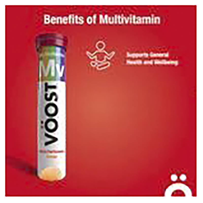 Voost Multivitamin Effervescent 60 Pack Exclusive Size