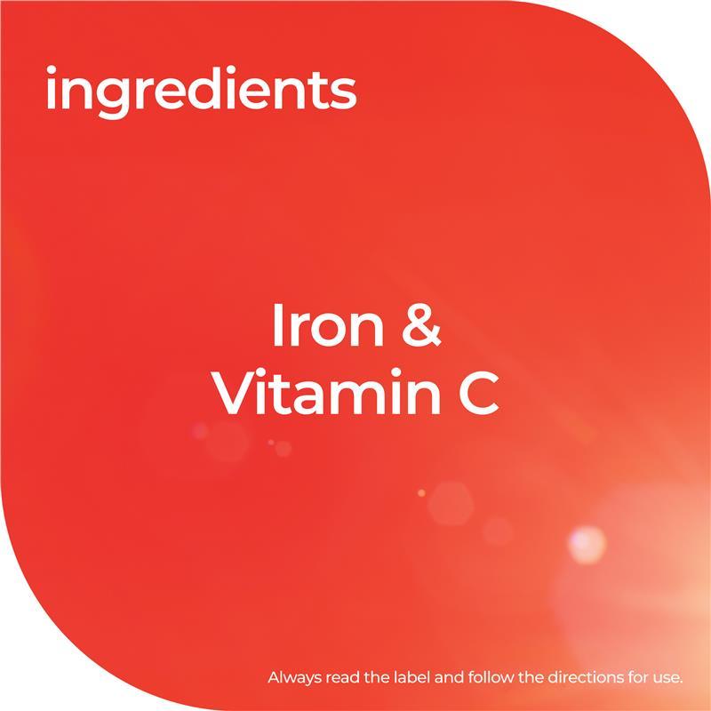 Nature's Way Kids Smart Iron Chewable 50 Tablets