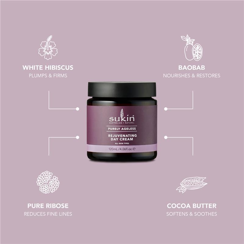 Sukin Purely Ageless Rejuvenating Day Cream 120ml