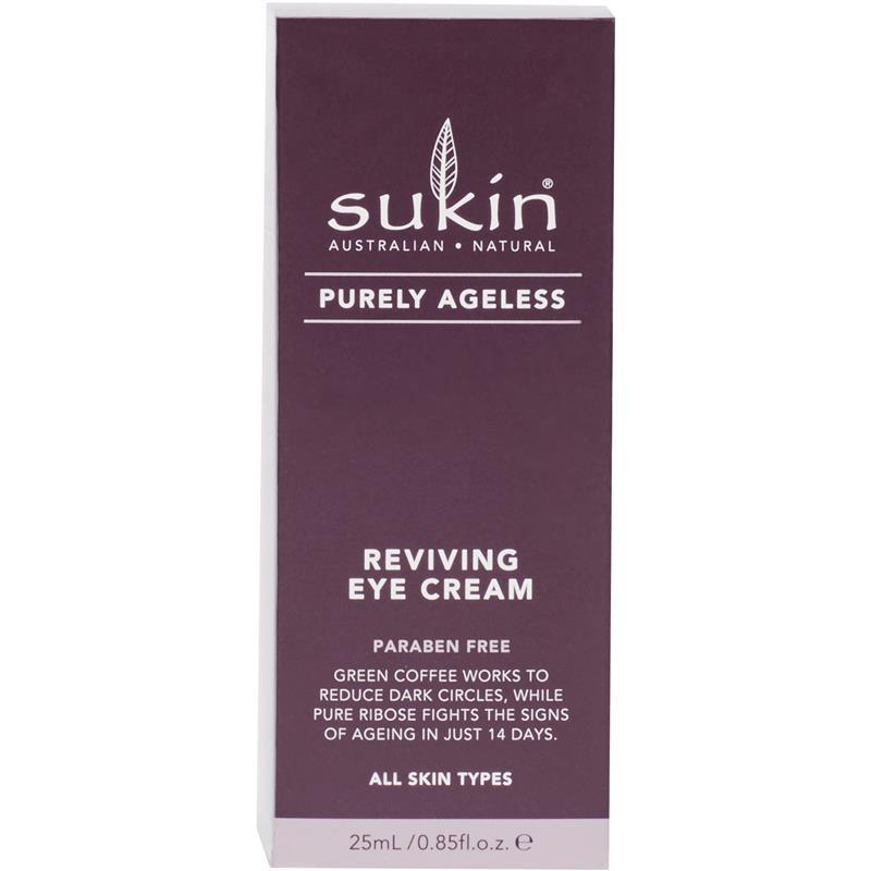 Sukin Purely Ageless Reviving Eye Cream 25ml
