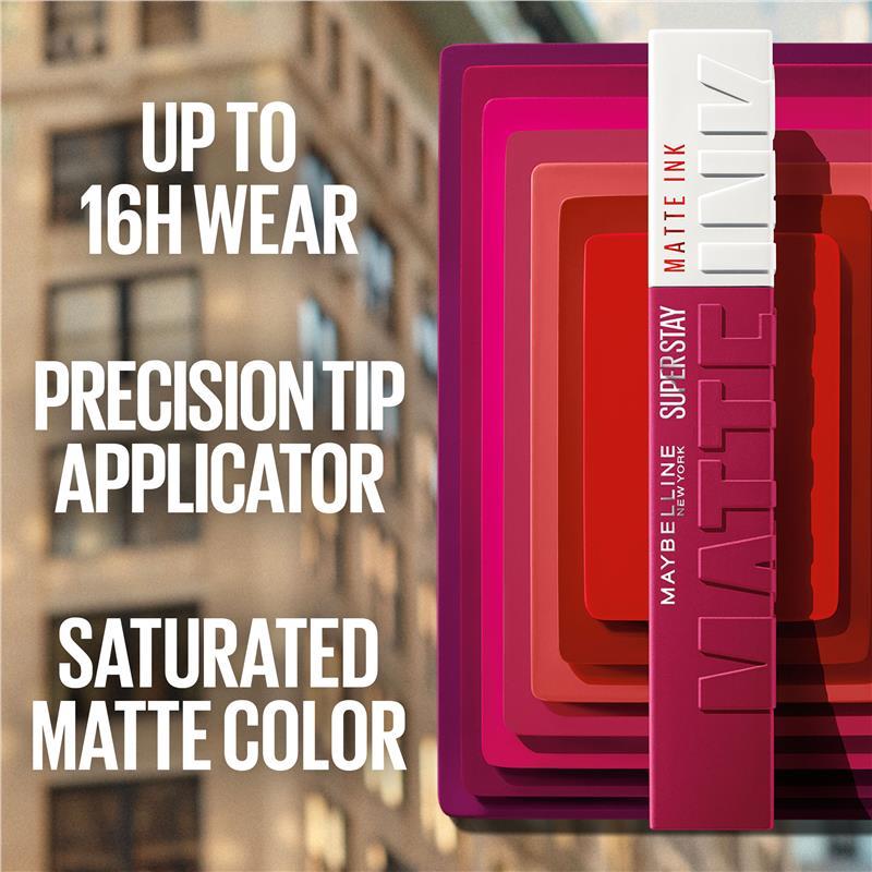 Maybelline Superstay Matte Ink Liquid Lipstick - Voyager 50