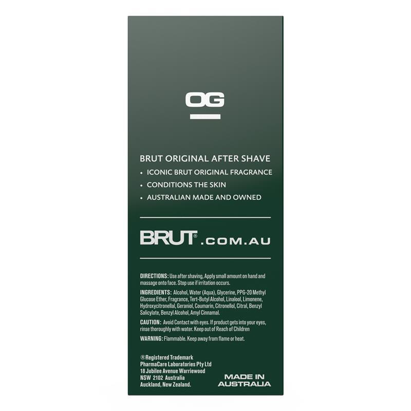Brut Original Aftershave Lotion 100ml