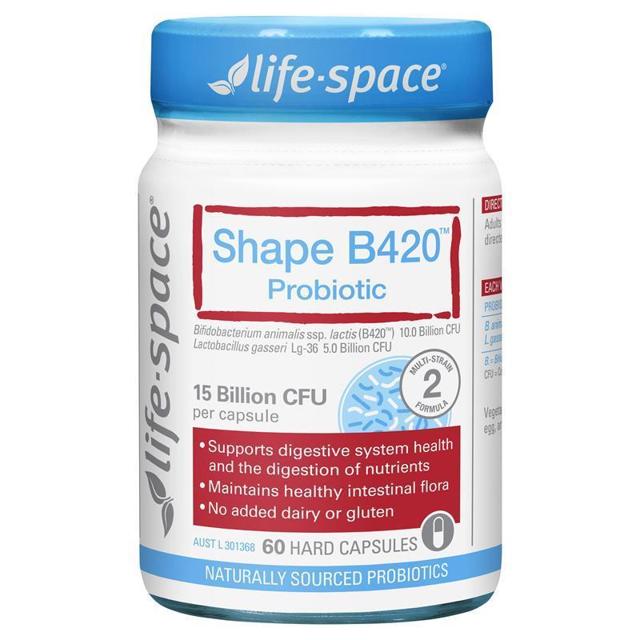 Buy Life-Space Shape B420 Probiotic 60 Capsules online at Chemist Warehouse