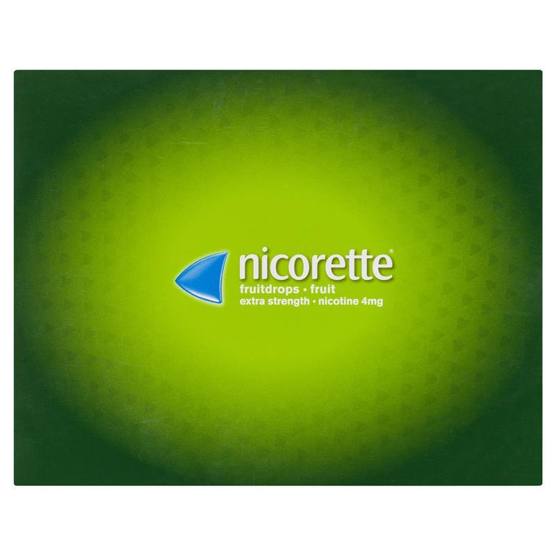 Nicorette Quit Smoking Extra Strength Nicotine Lozenge Fruitdrops 8 x 20 Pack