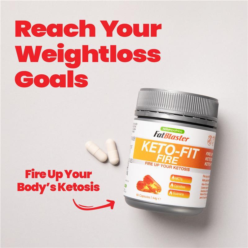 Fatblaster Keto Fit Fire 60 Capsules