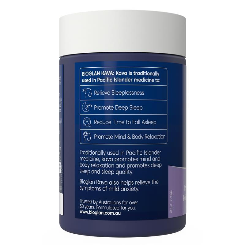 Bioglan Kava 40 Capsules