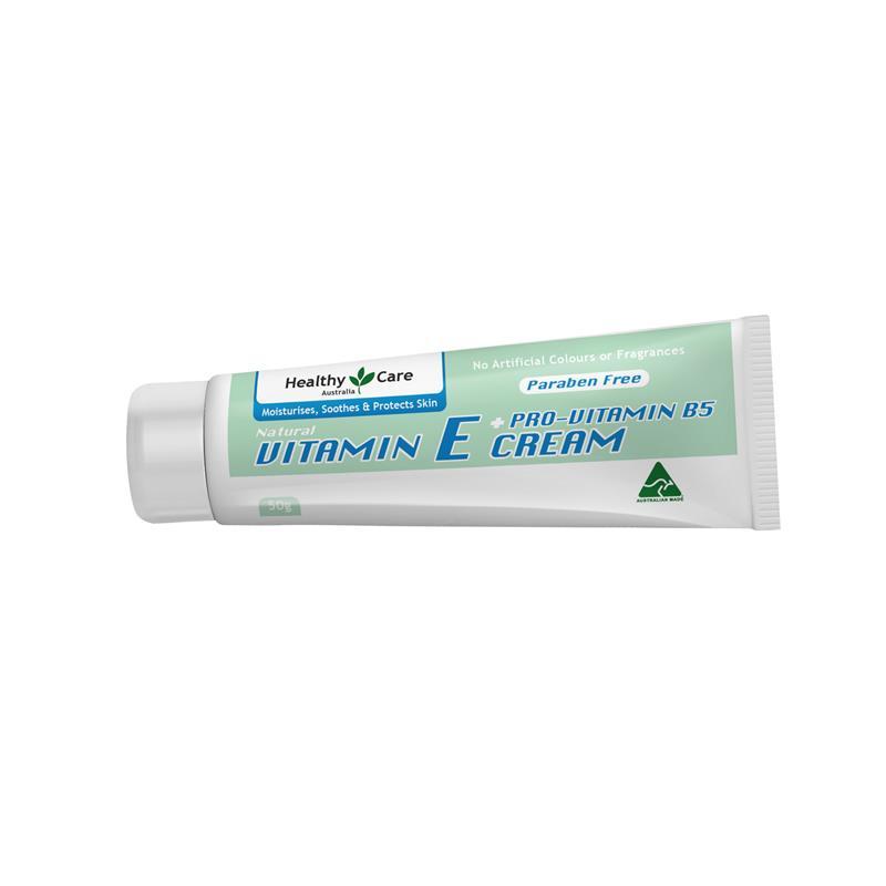 Healthy Care Vitamin E + Pro Vitamin B5 Cream 50g