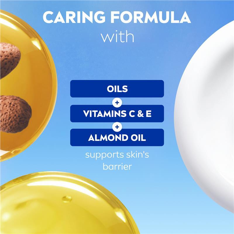 NIVEA Soft & Almond Oil Rich Body Wash 1L