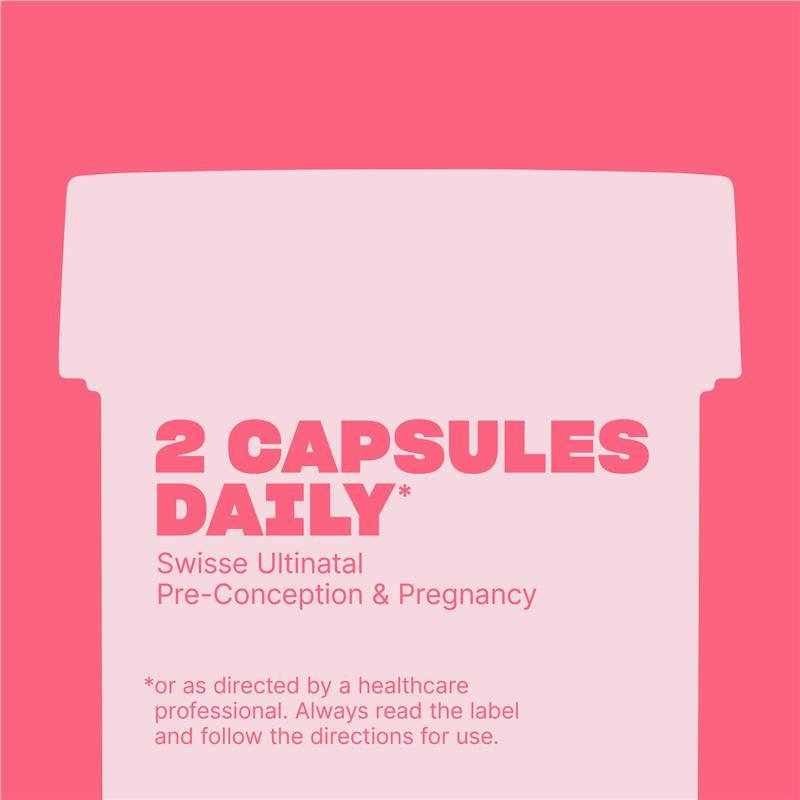 Swisse Ultinatal Pre Conception & Pregnancy 180 Capsules