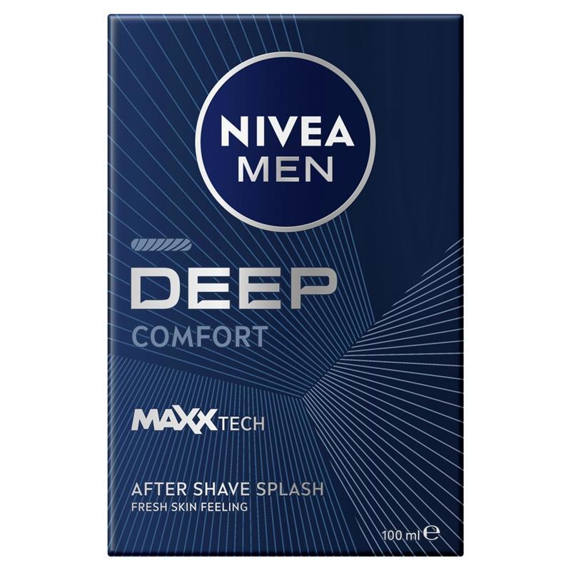 NIVEA for Men Deep After Shave Splash 100ml