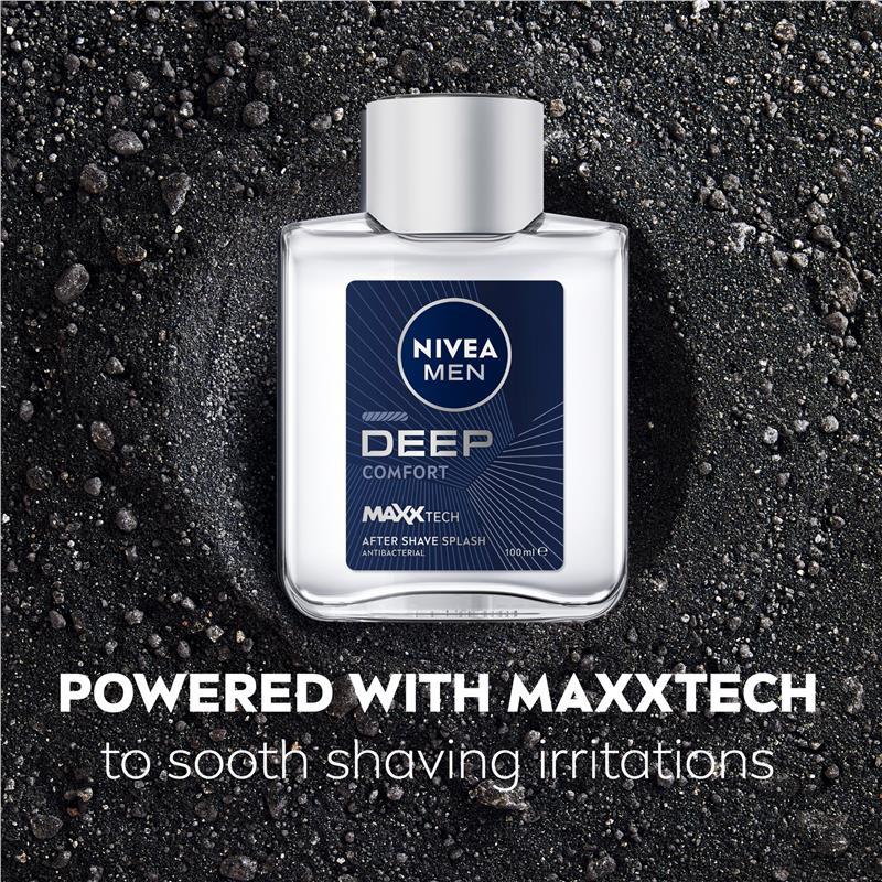 NIVEA for Men Deep After Shave Splash 100ml