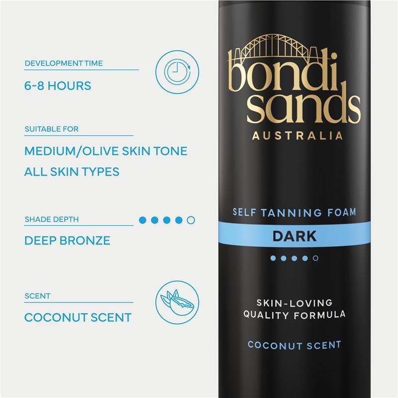 Bondi Sands Tanning Foam Dark 200ml
