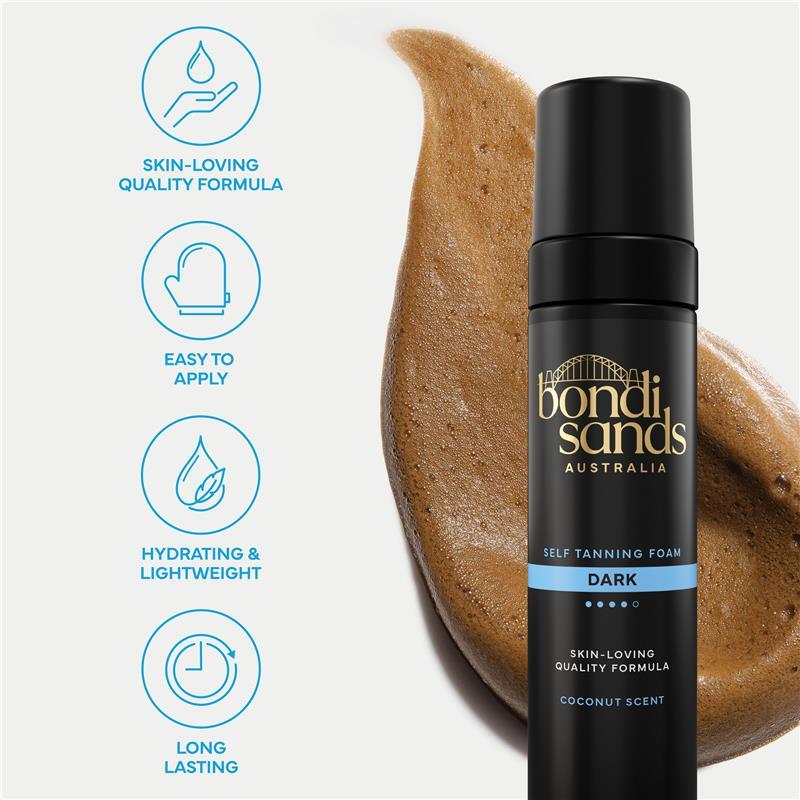 Bondi Sands Tanning Foam Dark 200ml