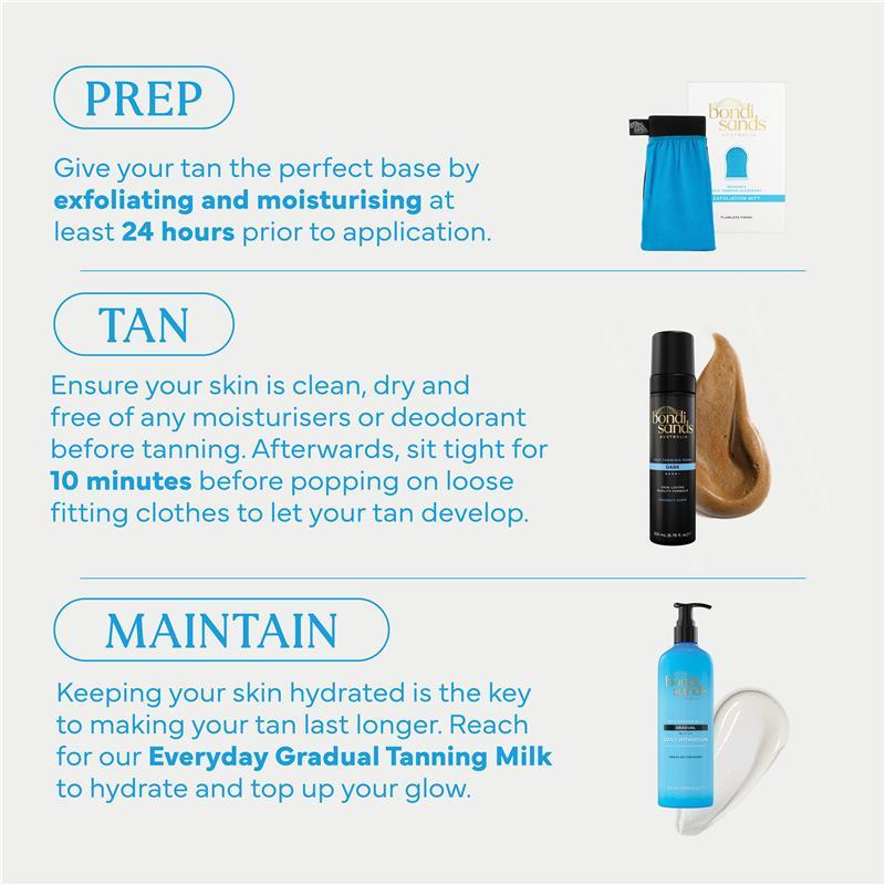 Bondi Sands Tanning Foam Dark 200ml