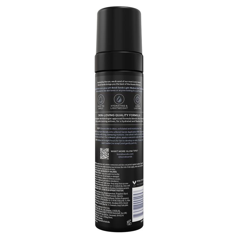 Bondi Sands Tanning Foam Light/Medium 200ml