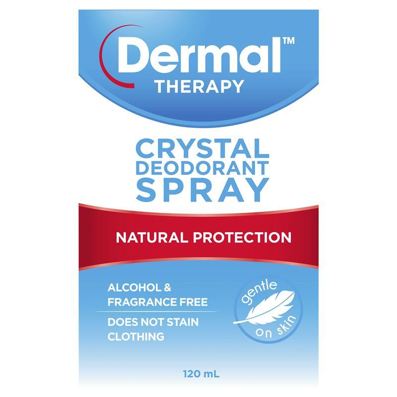 Dermal Therapy Crystal Deodorant Spray 120ml