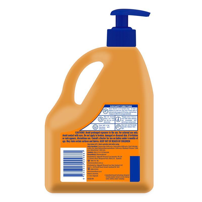 Banana Boat SPF 50+ Sport 1 Litre