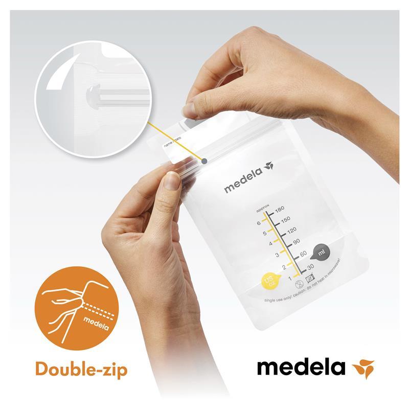 Medela Easy Pour Breast Milk Storage Bags 25 Pack