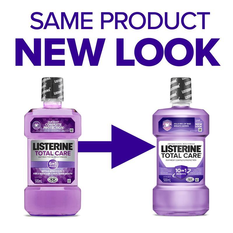 Listerine Total Care Antibacterial Mouthwash Value Pack 1.5L