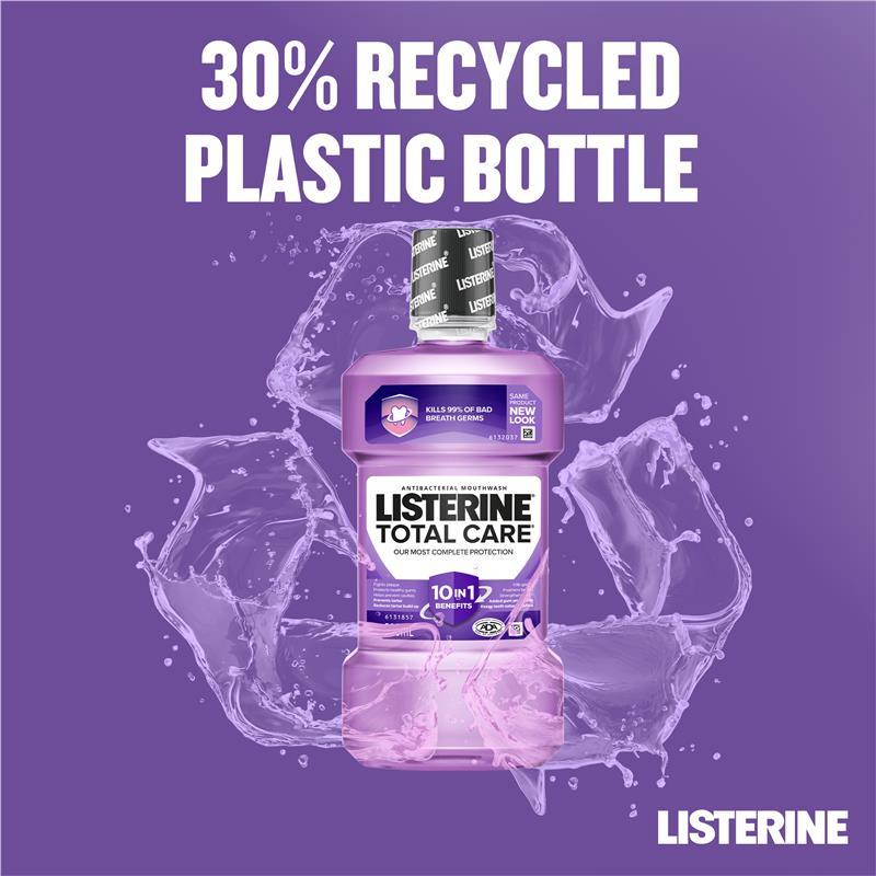 Listerine Total Care Antibacterial Mouthwash Value Pack 1.5L