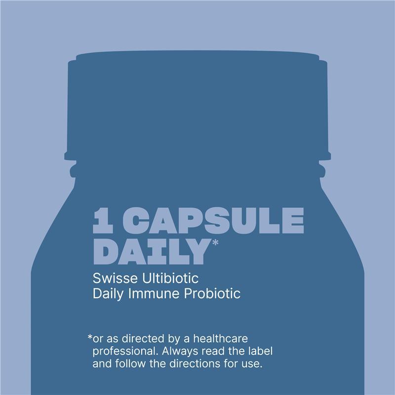 Swisse Ultibiotic Daily Immune Probiotic 30 Capsules
