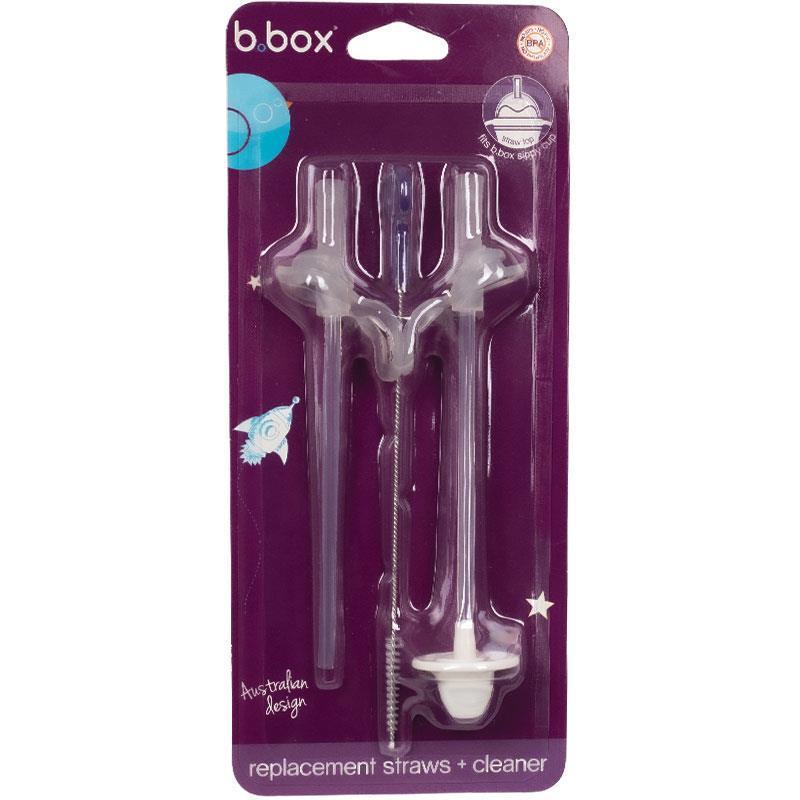 b.box Sippy Cup Replacement Straw and Cleaning Set New