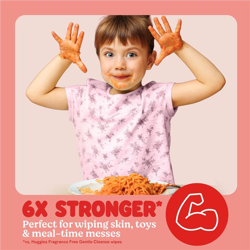 Huggies Essential Clean Baby Wipes Fragrance Free 80 Pack
