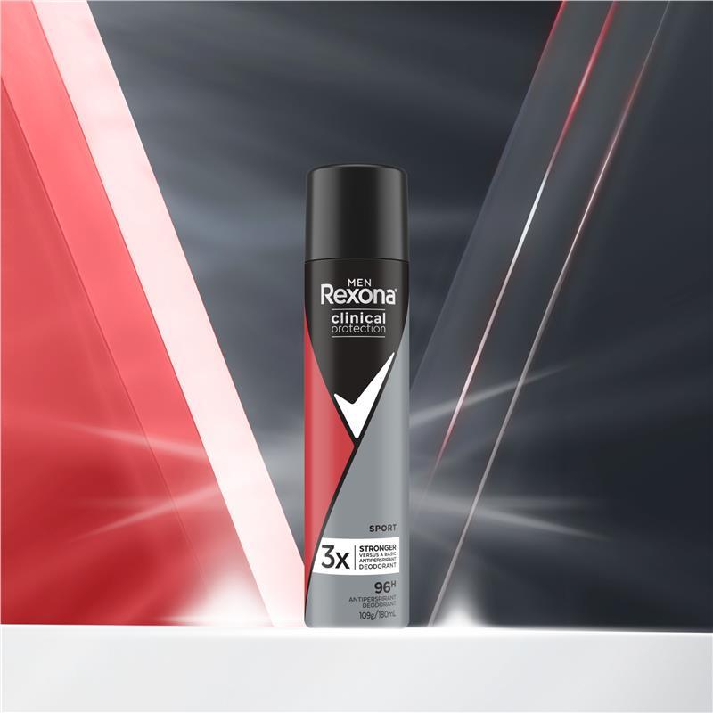Rexona Men Clinical Protection Antiperspirant Aerosol Sport 180ml