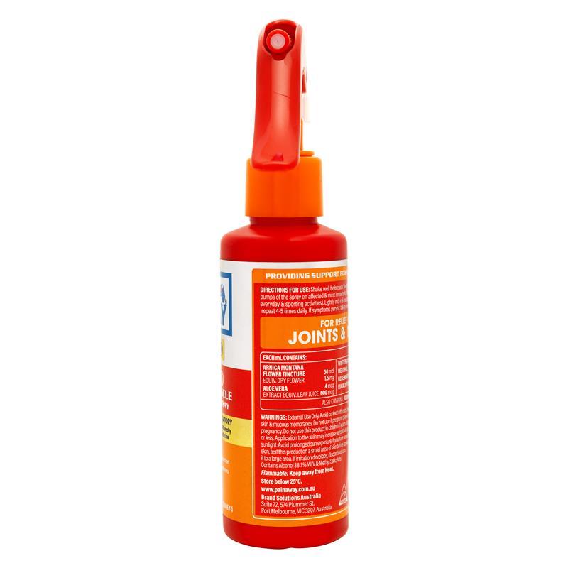 Pain Away Forte+ Heat Joint & Muscle Pain Relief Spray 100ml