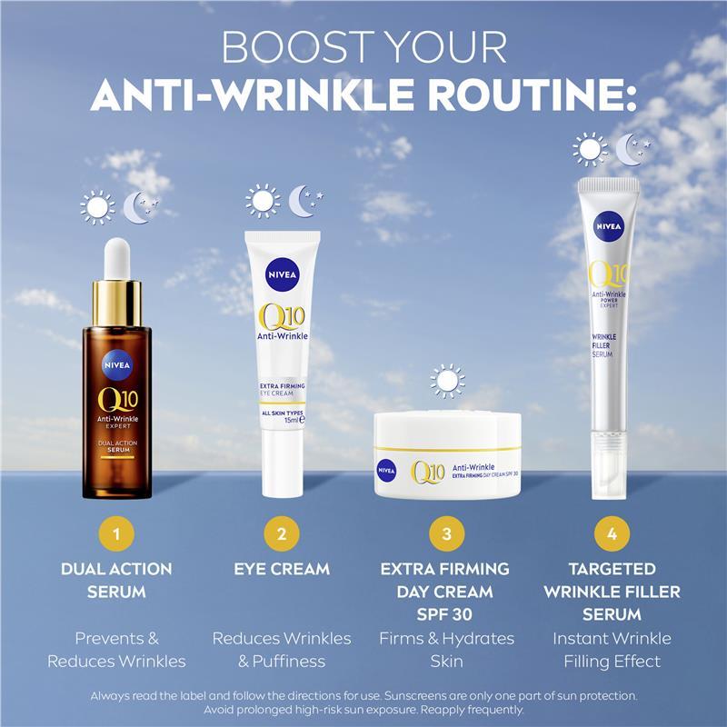 NIVEA Q10 Anti-Wrinkle Extra Firming Day Cream SPF30 50ml
