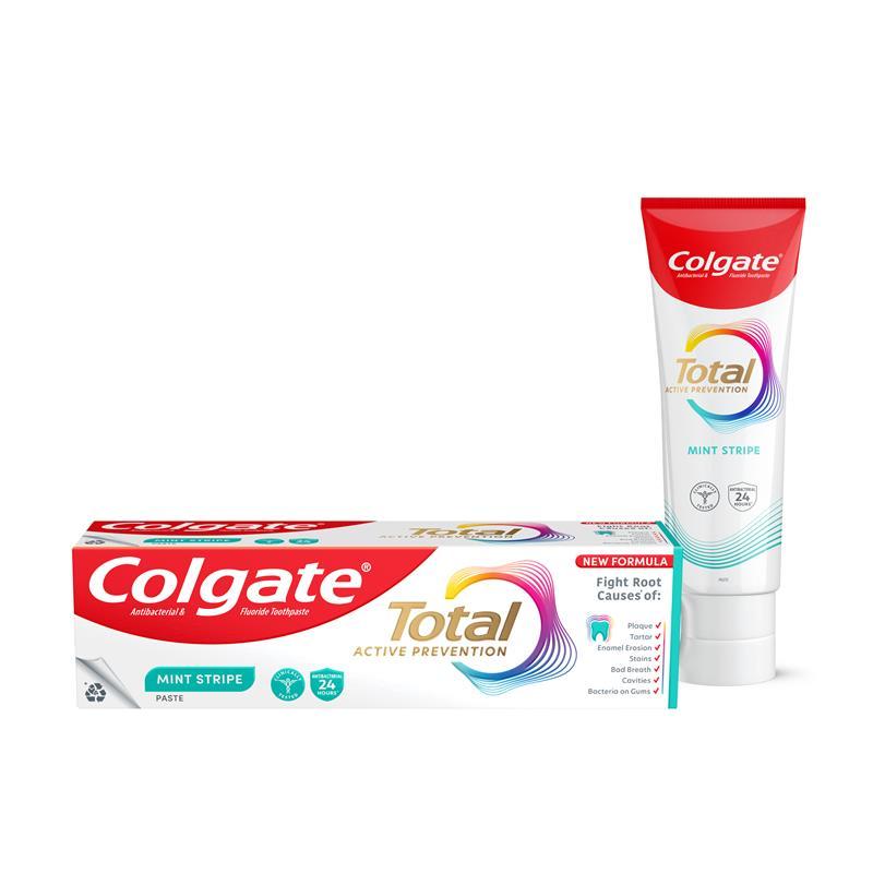 Colgate Toothpaste Total Active Prevention Mint Stripe 200g