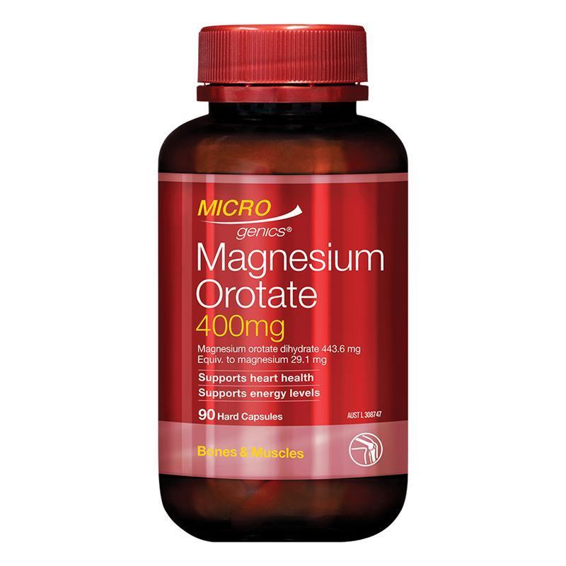 Microgenics Magnesium Orotate 400mg 90 Capsules