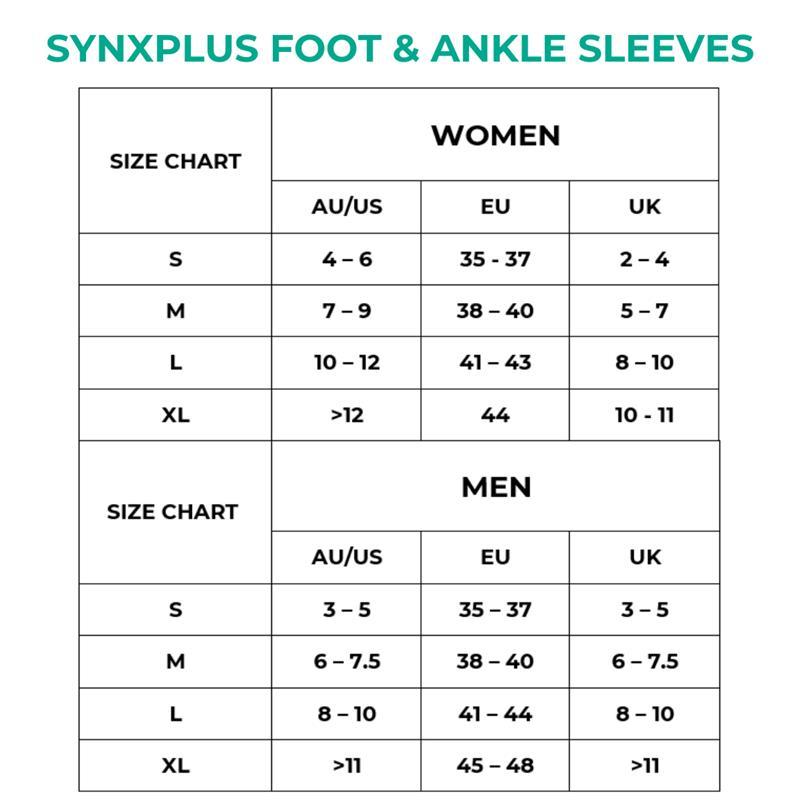 Synxplus Foot & Ankle Sleeve Small