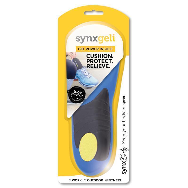 Synxgeli Power Insoles Medium