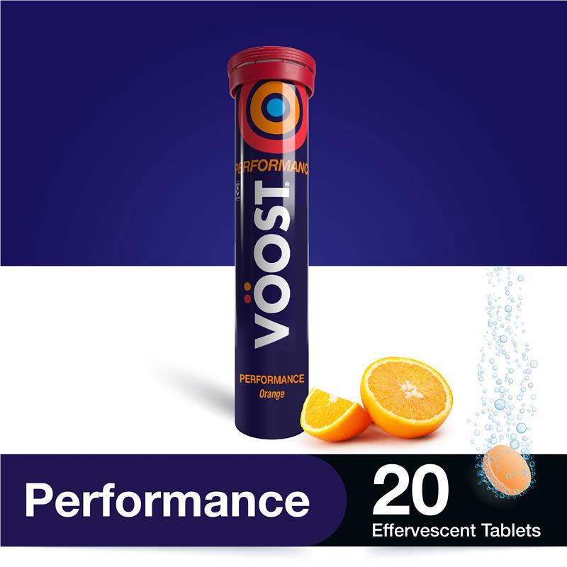 Voost Vitamin B+ Orange Performance Effervescent 20 Tablets
