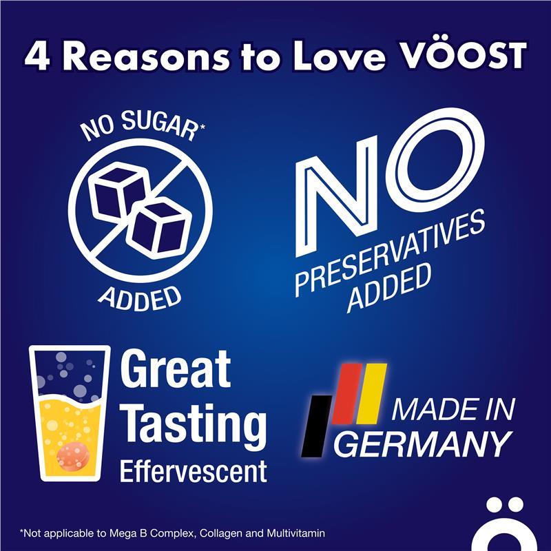 Voost Vitamin B+ Orange Performance Effervescent 20 Tablets