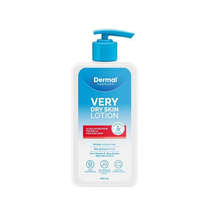 Dermal Therapy Very Dry Skin Lotion 500ml