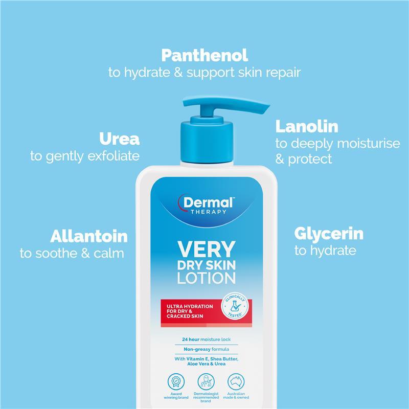 Dermal Therapy Very Dry Skin Lotion 500ml