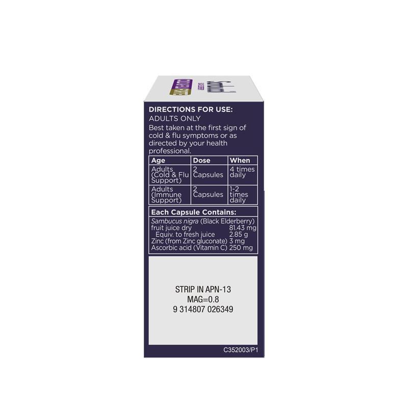 Sambucol Cold & Flu Forte 24 Capsules