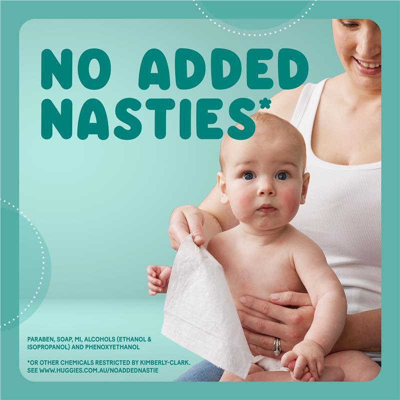 Huggies Fragrance Free Wipes 400 Pack