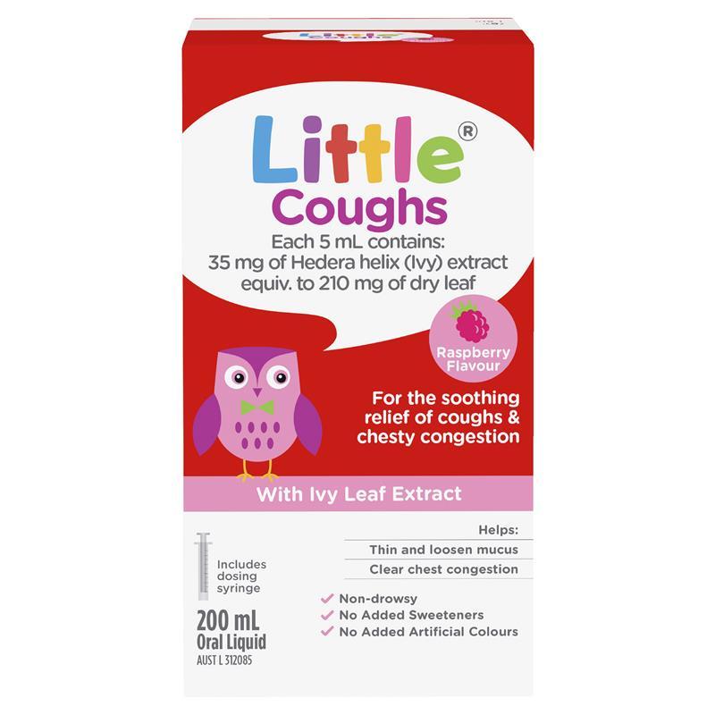 Little Coughs Raspberry 200ml