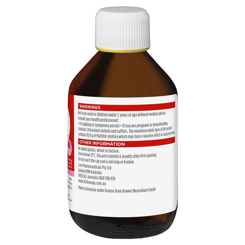 Little Coughs Raspberry 200ml