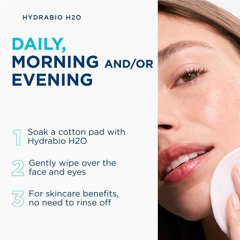 Bioderma Hydrabio H2O Hydrating Micellar Water Cleanser for Dehydrated Skin 250ml