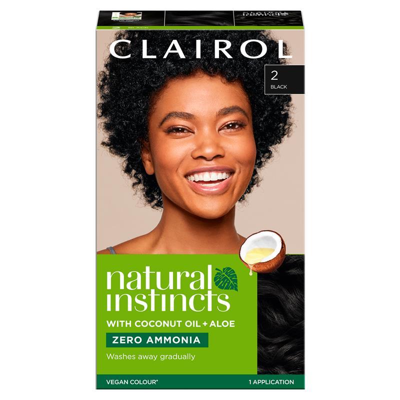 Natural Instincts 2 Midnight, Black Semi Permanent Hair Colour